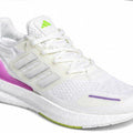 white with pink