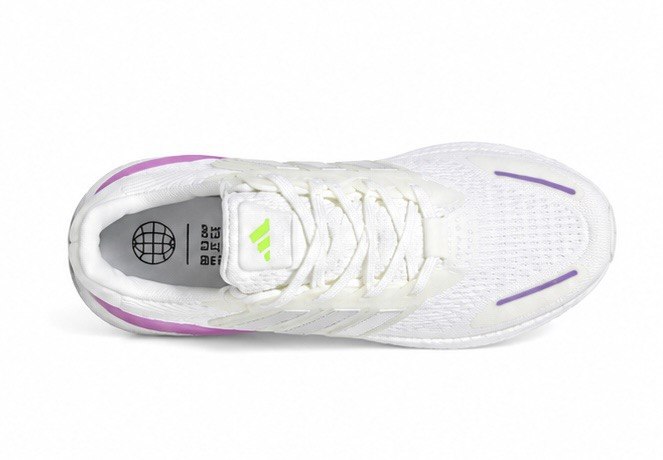white with pink