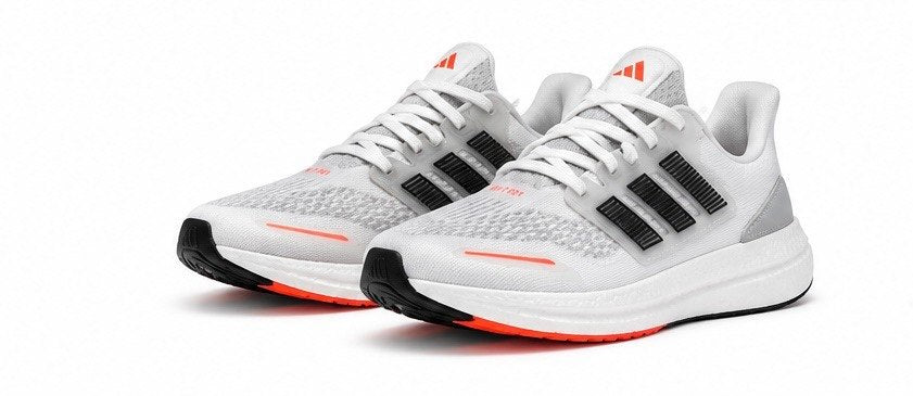 white and orange